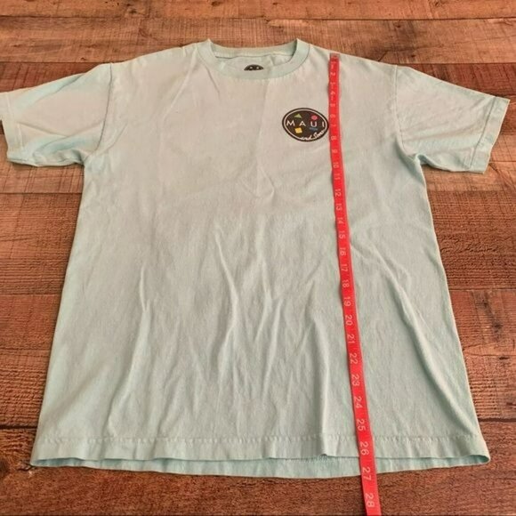 Maui and sons mens size medium short sleeve vintage graphic tee t-shirt in blue - Picture 4 of 8